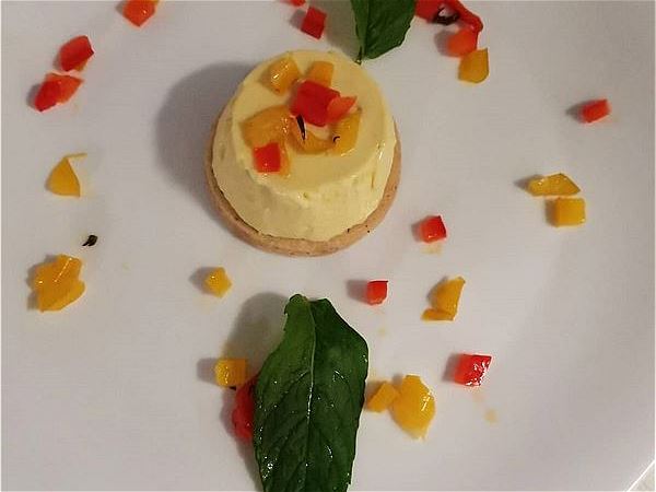 Cheesecake ai peperoni