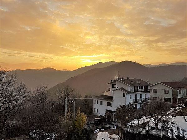 La nostra trattoria al tramonto...